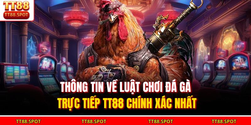 Đá Gà Trực Tiếp TT88 - Sân Chơi Cá Cược Hấp Dẫn Cho Kê Thủ
